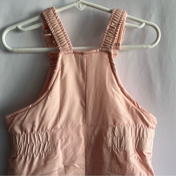 Kid's Carter's Light Pink Ski Bib - Picture 7 of 9
